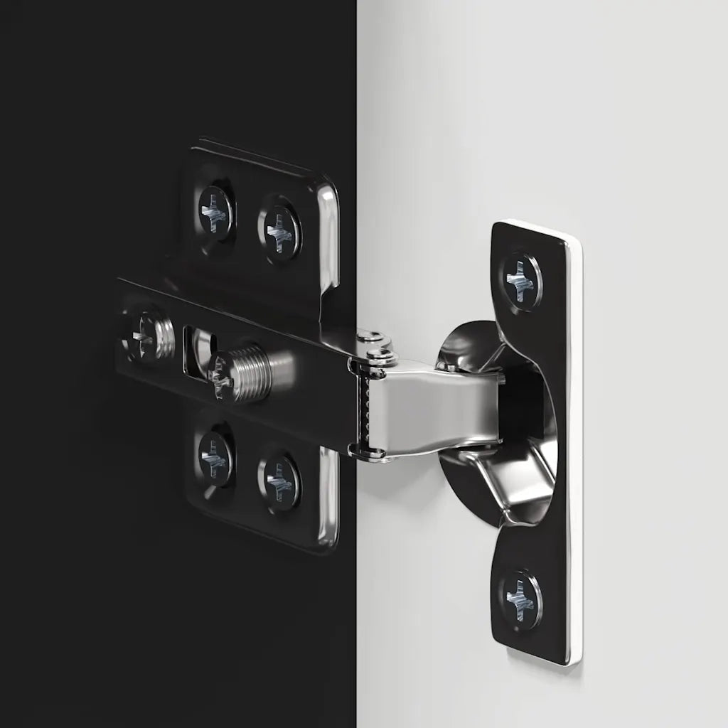 Armadio da bagno a muro con porta TULUM Nero 37 x 24,5 x 86 cm