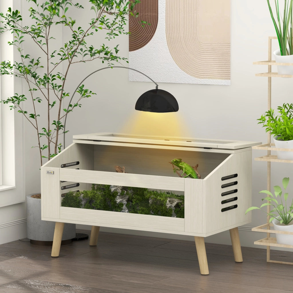 Terrarium per Rettili ¨C zephmum ¨C Vetro Temperato 100x50x60 cm