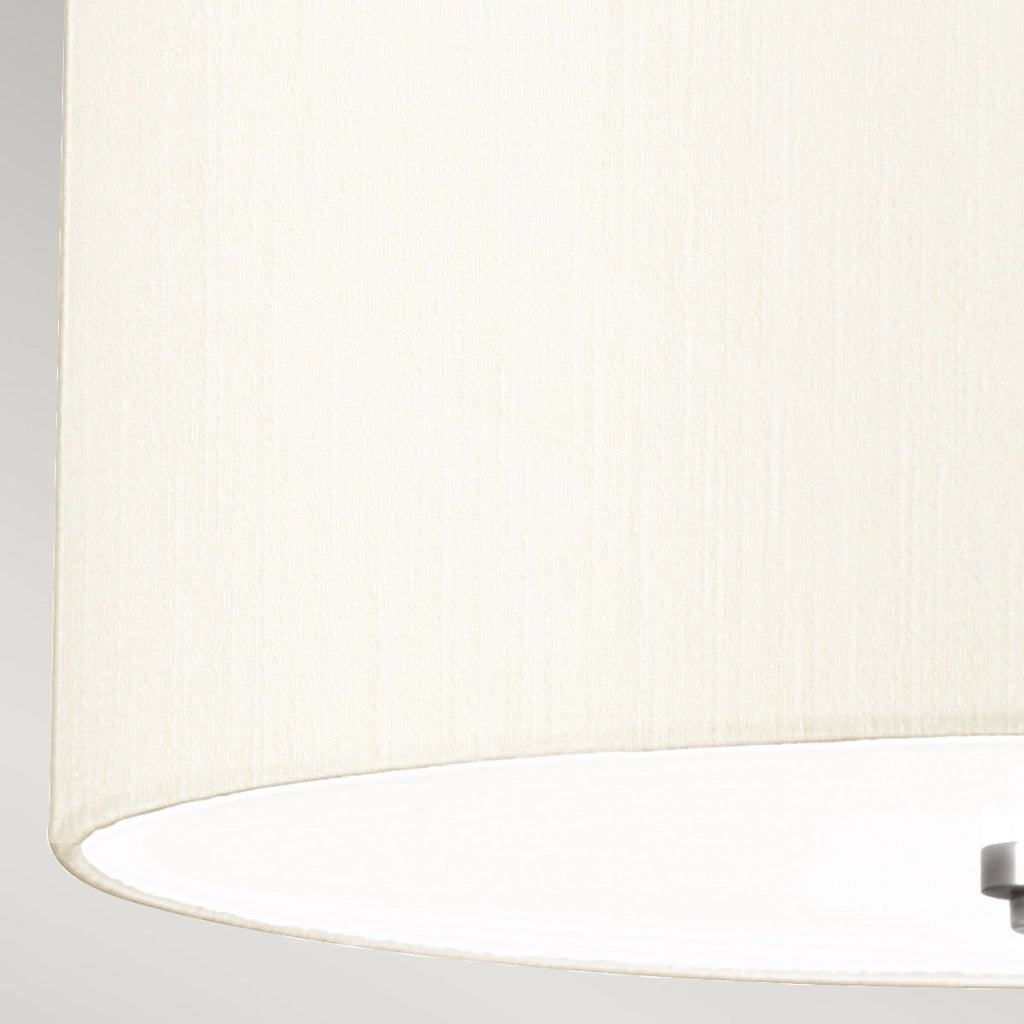 Plafoniera Fletcher Flush Lightbox 35,6cm 3xE27 cromo