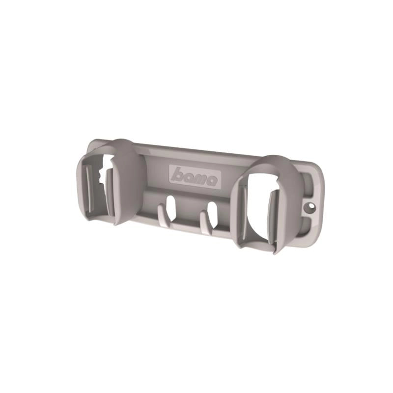 BARRA APPENDISCOPA IN PLASTICA 2 posti - cm. 20,5 x 7 x 4  - BAMA