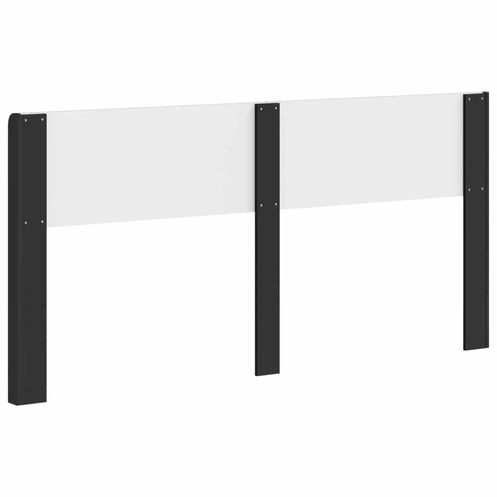 Testiera Letto Nero Legno ingegnerizzato 889656