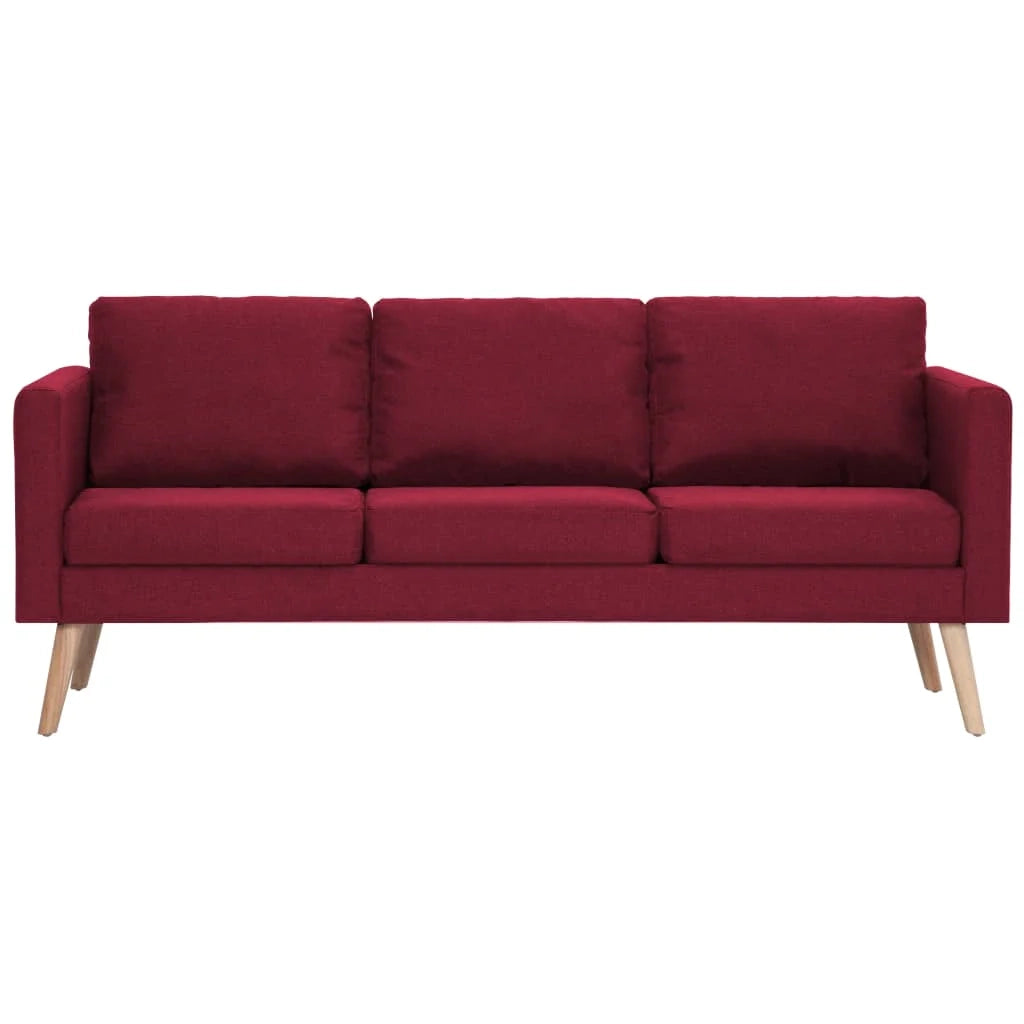 Divano letto a 3 posti letto per gli ospiti trasformabile divano letto per soggiorno divano letto pieghevole casa da interno tessuto rosso bordeaux 02_0020815