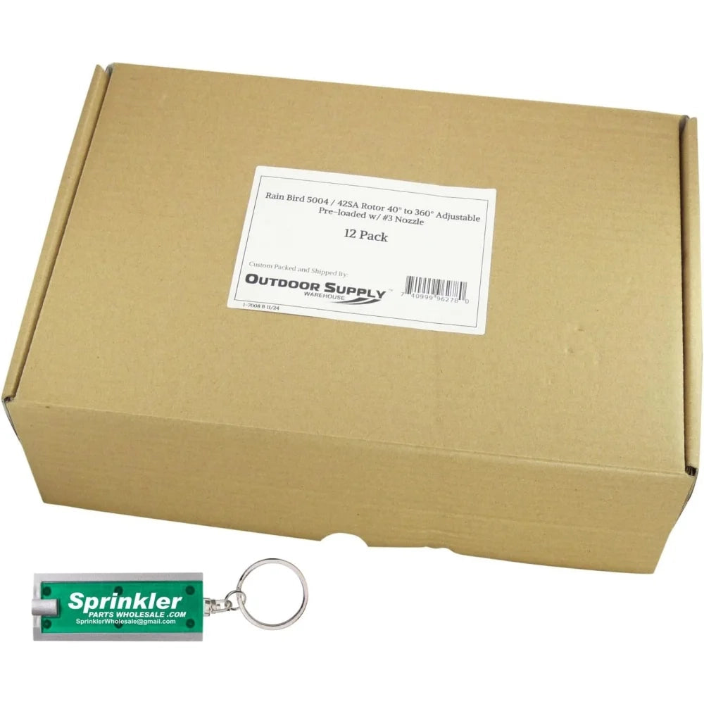 Rain bird 5004pc rotore precaricato con   3 ugello 42sa 5000 ser