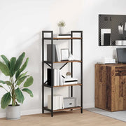 Libreria-Scaffale per Libri-Mobile di Stoccaggio Legno vecchio 56 x 34 x 133,5 cm Legno multistrato