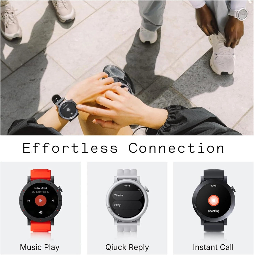 CMF Watch 3 Pro – Smartwatch con Display AMOLED da 1,43", 13 giorni di autonomia, Dual-band GPS integrato, chiamate Bluetooth e monitoraggio della frequenza cardiaca – Grigio scuro
