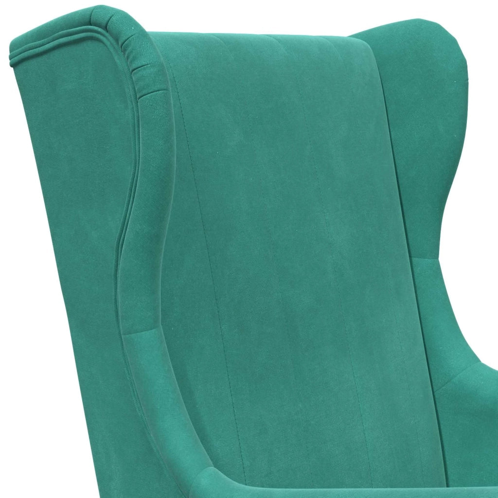 Divano Sedia-Poltrona Turchese Velluto 736647