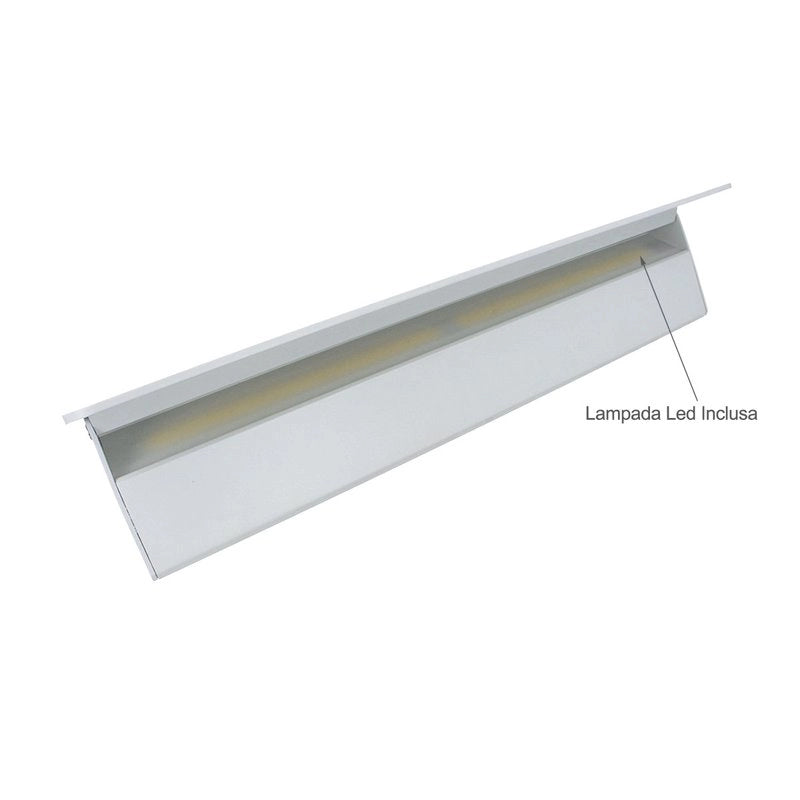 Applique Led Da Parete Modello Louise Italian Design Moderna 12W Orientabile Bianco Neutro 4000K