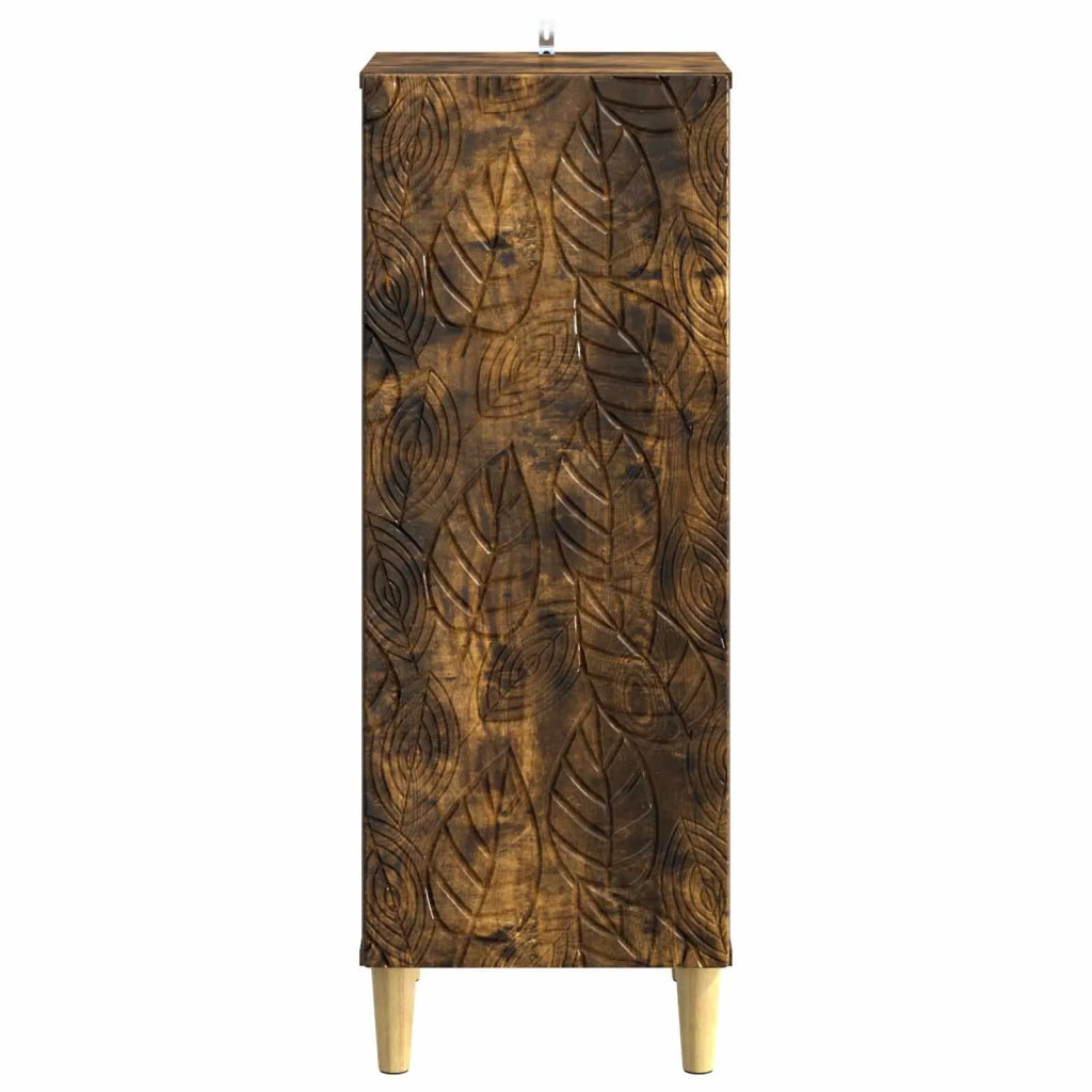 Credenza Rovere Fumo 33 x 34,5 x 90 cm Legno ingegnerizzato 895060