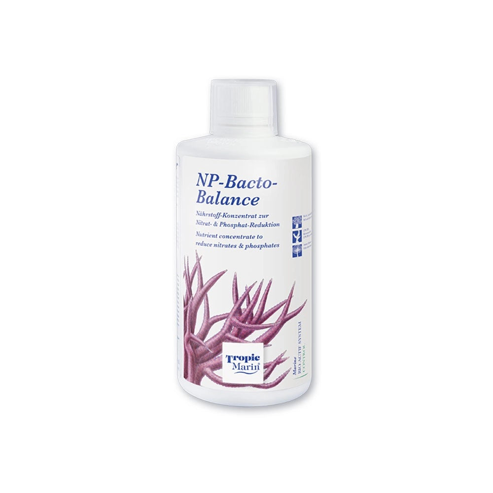 Tropic Marin NP-Bacto-Balance - concentrato di nutrienti bilanciato per coralli e altri animali filtratori Formato: 500 ml