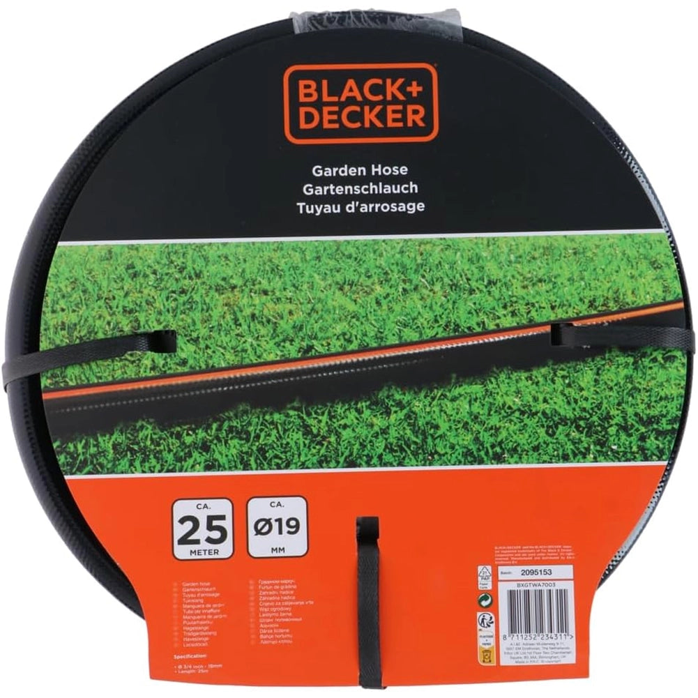 Tubo da Giardino in Pvc 25 Metri Ø19 Resistente ai Raggi UV Irrigazione