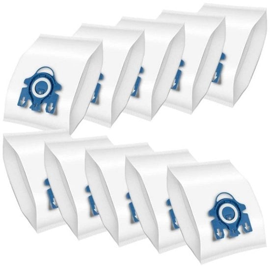 Pacco da 10 sacchi aspiratore, adatto per aspiratori Miele GN 3D S2 S4 S5 S6 S8, completo C2/C3, classico C1, sacchi filtro aspiratore