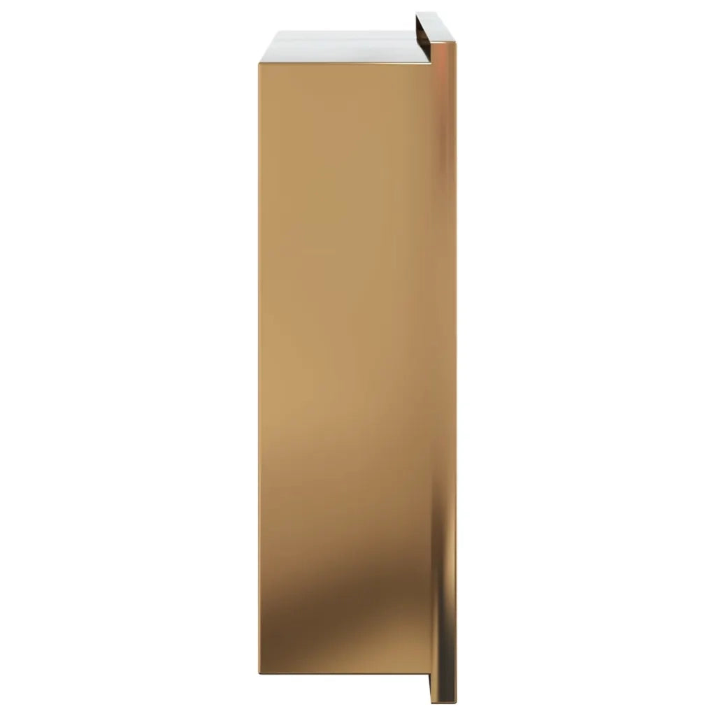 Nicchia per Doccia Oro Spazzolato 32x32x9cm in Acciaio Inox CFW1426907