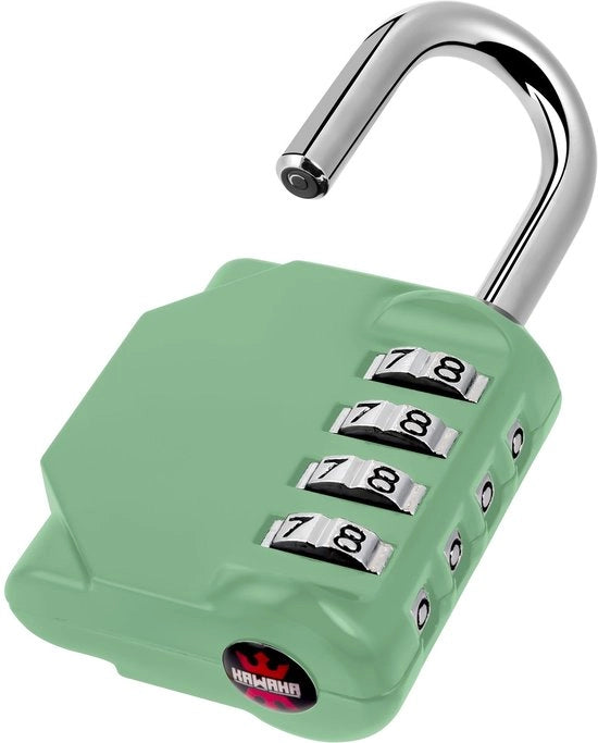 Combinatieslot CL11KG, 4 cifre per combinazione per esterno, configurazione personalizzata per armadi, scuole, cancelli, porte, cassetti, serrature e contenitori di stoccaggio (1 x)