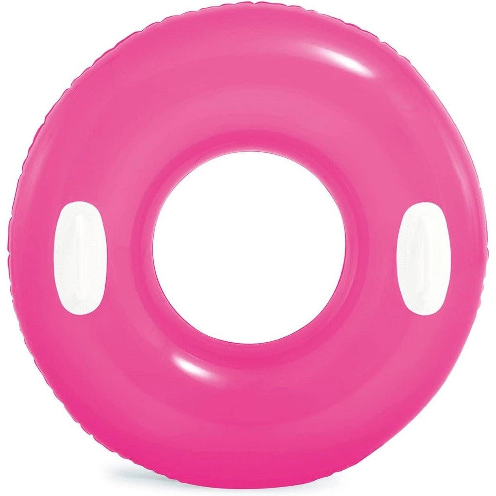 Salvagente Ciambella Gonfiabile Con Maniglie Mare Piscina 76cm Vari Colori 59258         
