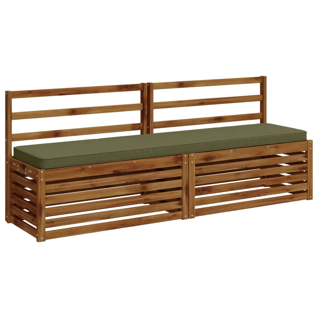 Cuscini per Panchina a 2 Pezzi VUGHT 2 pz 100% Poliestere 951459
