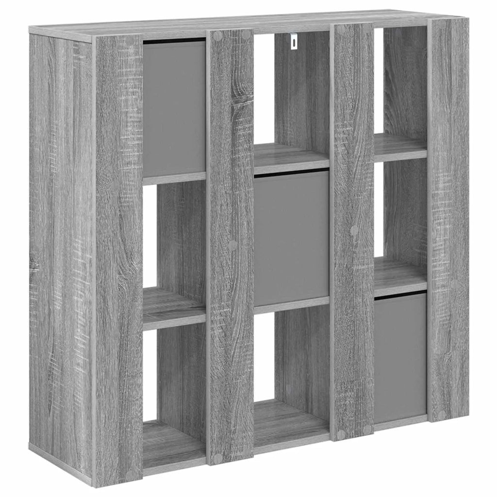 Credenza con cassetto Grigio Sonoma 88,5 x 29 x 84,5 cm 8000489