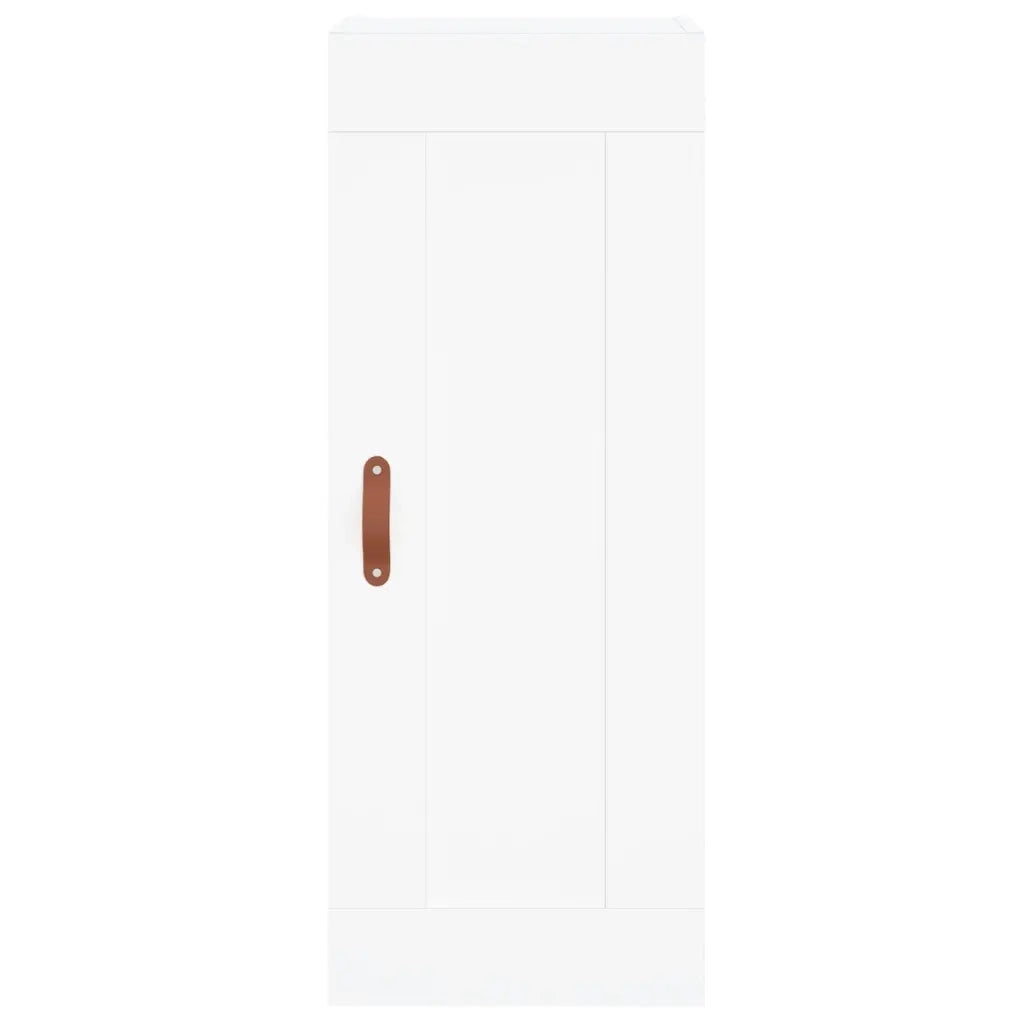Credenza | Madia | Buffet da pranzo | Armadio da pranzo Bianca 34,5x34x180 cm in Legno Multistrato