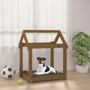 Cuccia per Cani Ambra 61x50x70 cm in Legno Massello di Pino 822200