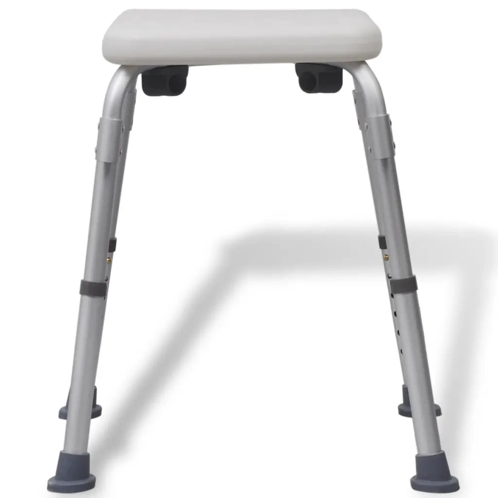 Sedia da Doccia in Alluminio Bianca  cod mxl 54505