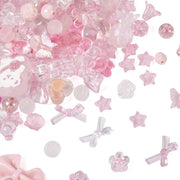Acquario Acrilico 100G - Colori Rosa Misti - Opaco/Translucido - Filo per Creazione di Gioielli - Diametro: 1,2 ~ 4 mm - Materiale di Alta Qualità