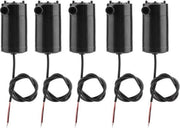 Mini pompa acquatica 5 pezzi DC 3-5 V pompa per fontana per acquario vasi per pesci.