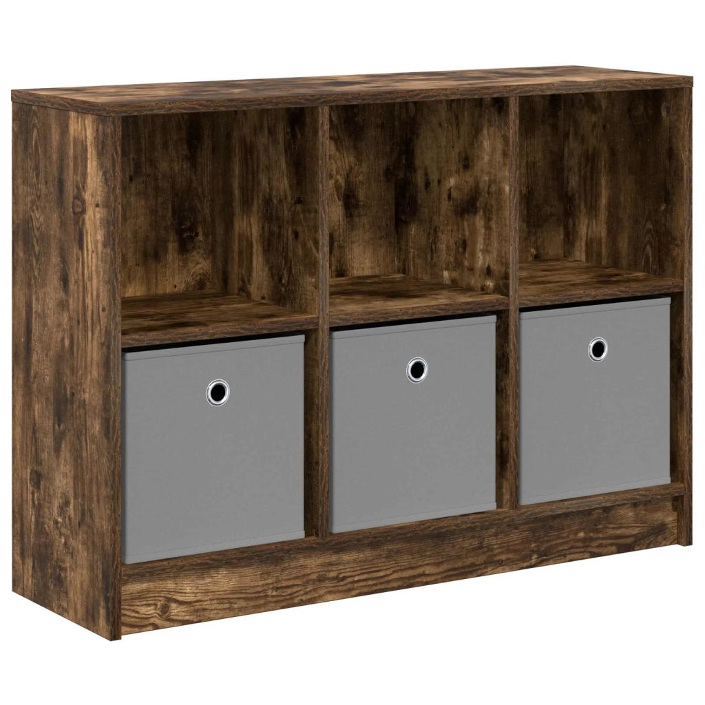 Credenza con cassetto Rovere fumé 88,5 x 27,5 x 63,5 cm