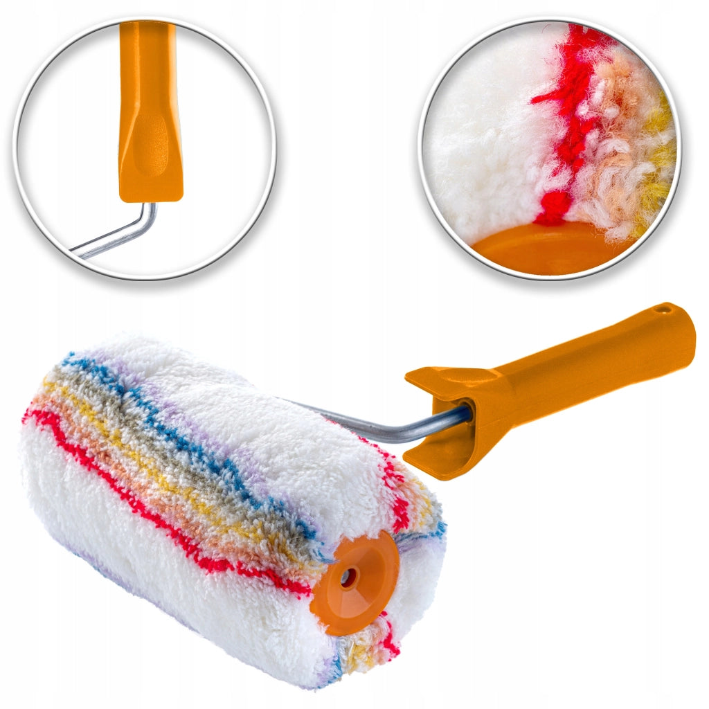 Rullo per pittura KADAX da 25 cm per dipingere pareti con manico.