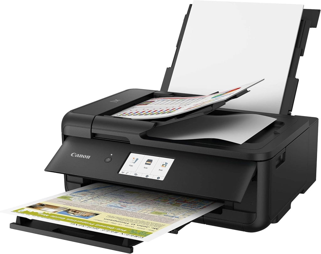 Canon Pixma Ts9550 Stampante Inkjet 3-1 Wireless A3 Con Adf, Nera