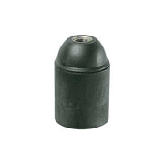 02101 Portalampade E27 Raccordo M10X1 Nero