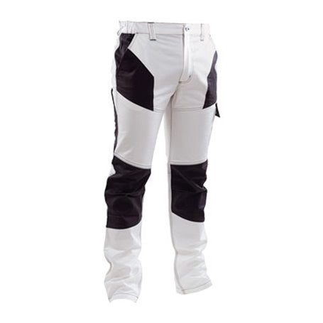 PANTALONE DA LAVORO STRETCH BIANCO/GRIGIO Tg. L (52-54)