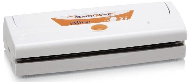 Magic Vac V952PK1 Alice Macchina per Sottovuoto 800 mbar 140 W Doppio Filtro colore Bianco