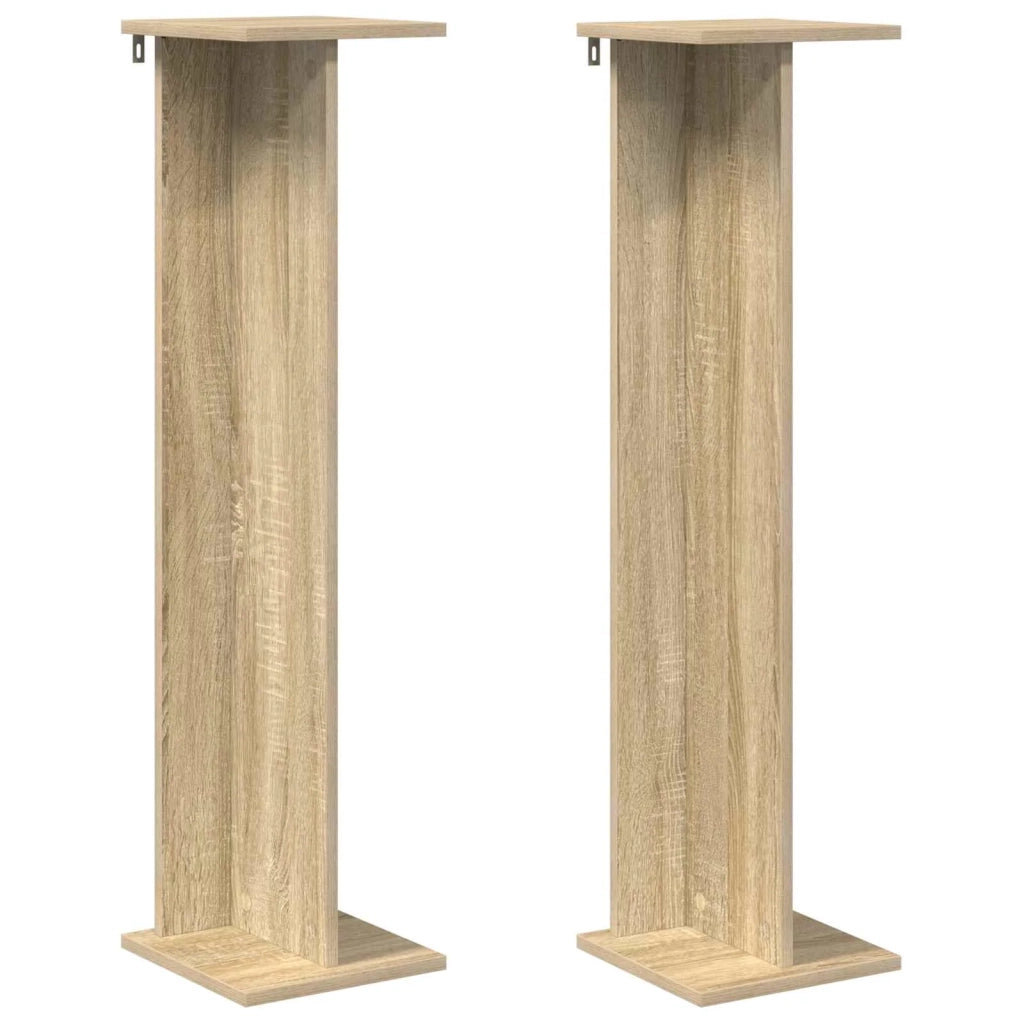 Supporto per piante 2 pz Rovere Sonoma 25 x 25,5 x 100,5 cm 899631