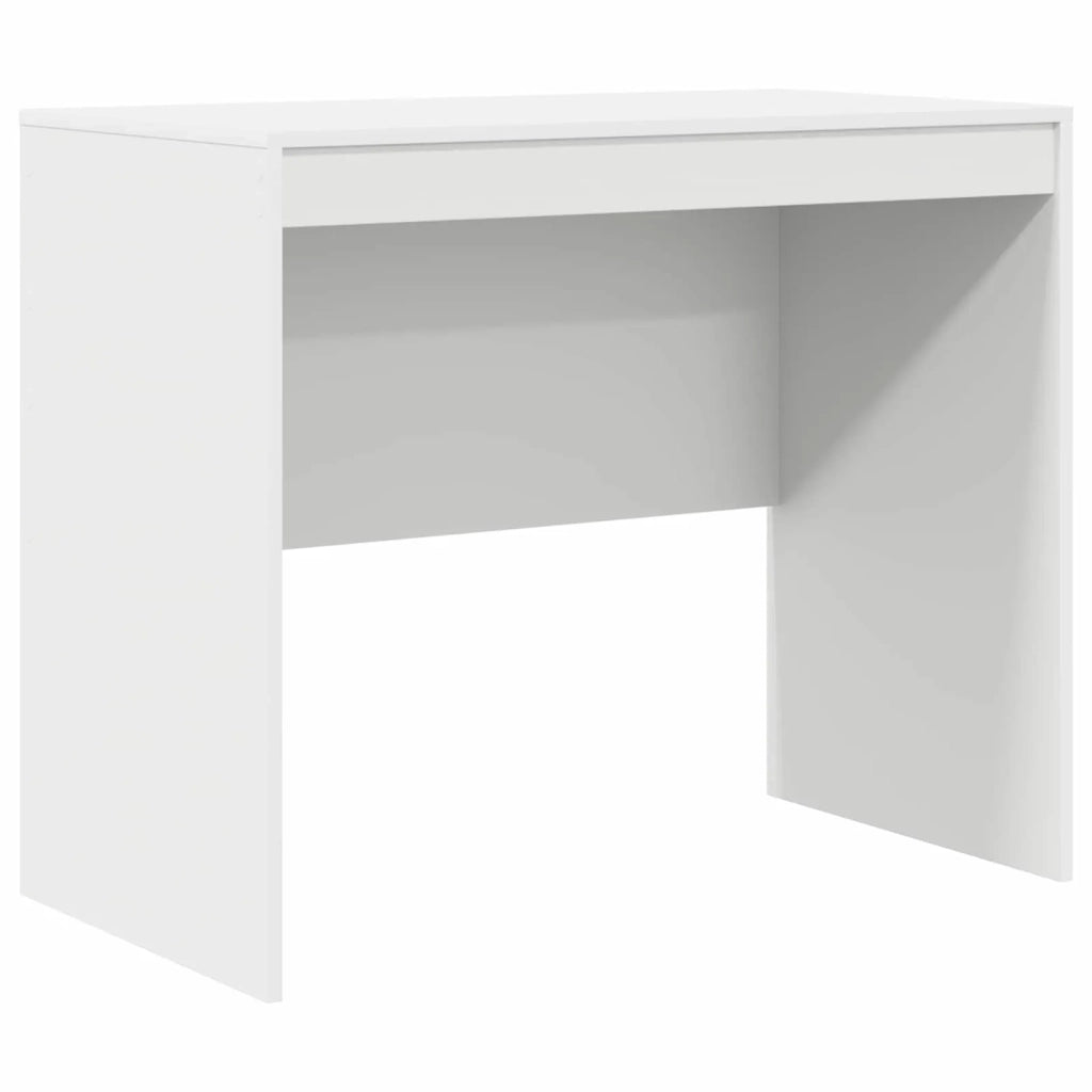 Scrivania con cassetto con lo scaffale 2 pcs Bianco 3337361