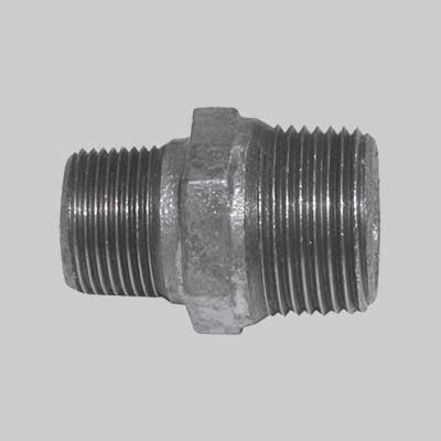 NIPLES RIDOTTO ZINCATO  11/4 x 1     MADE IN ITALY