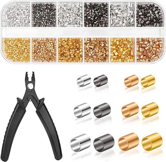 Piastrine per Oreficeria - 1,5/2/2,5 mm - Oro, Argento, Oro Kamenitzer, Nero - Inclusi Tornio e Pinzetta