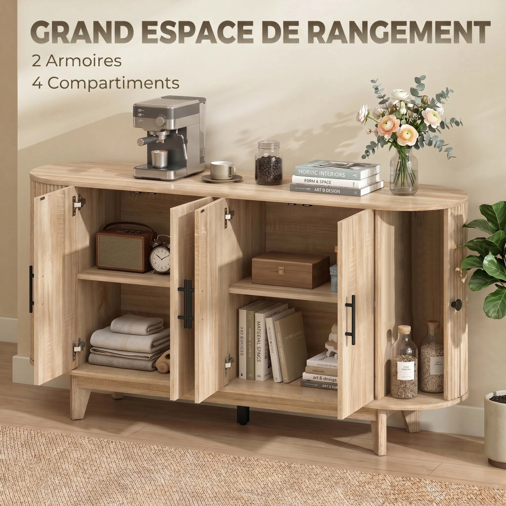 Credenza ¨C Zephmum ¨C Rovere 147x40x76