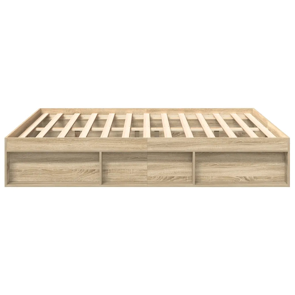 Letto matrimoniale | Letto per adulti | Giroletto Rovere Sonoma 180x200 cm Super King