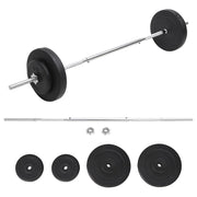 Set Bilanciere con Dischi 30 kgcod mxl 103572