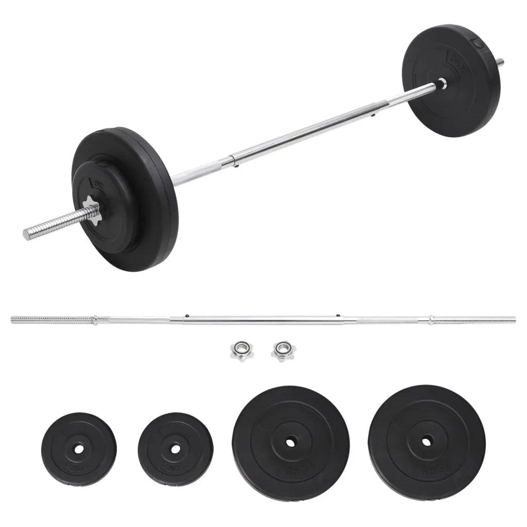Set Bilanciere con Dischi 30 kgcod mxl 103572