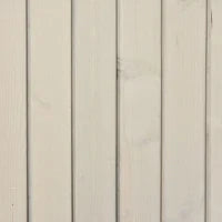 Casetta da Giardino Legno con Porta Doppia, Mensole e Finestre, 127.5x50x164cm