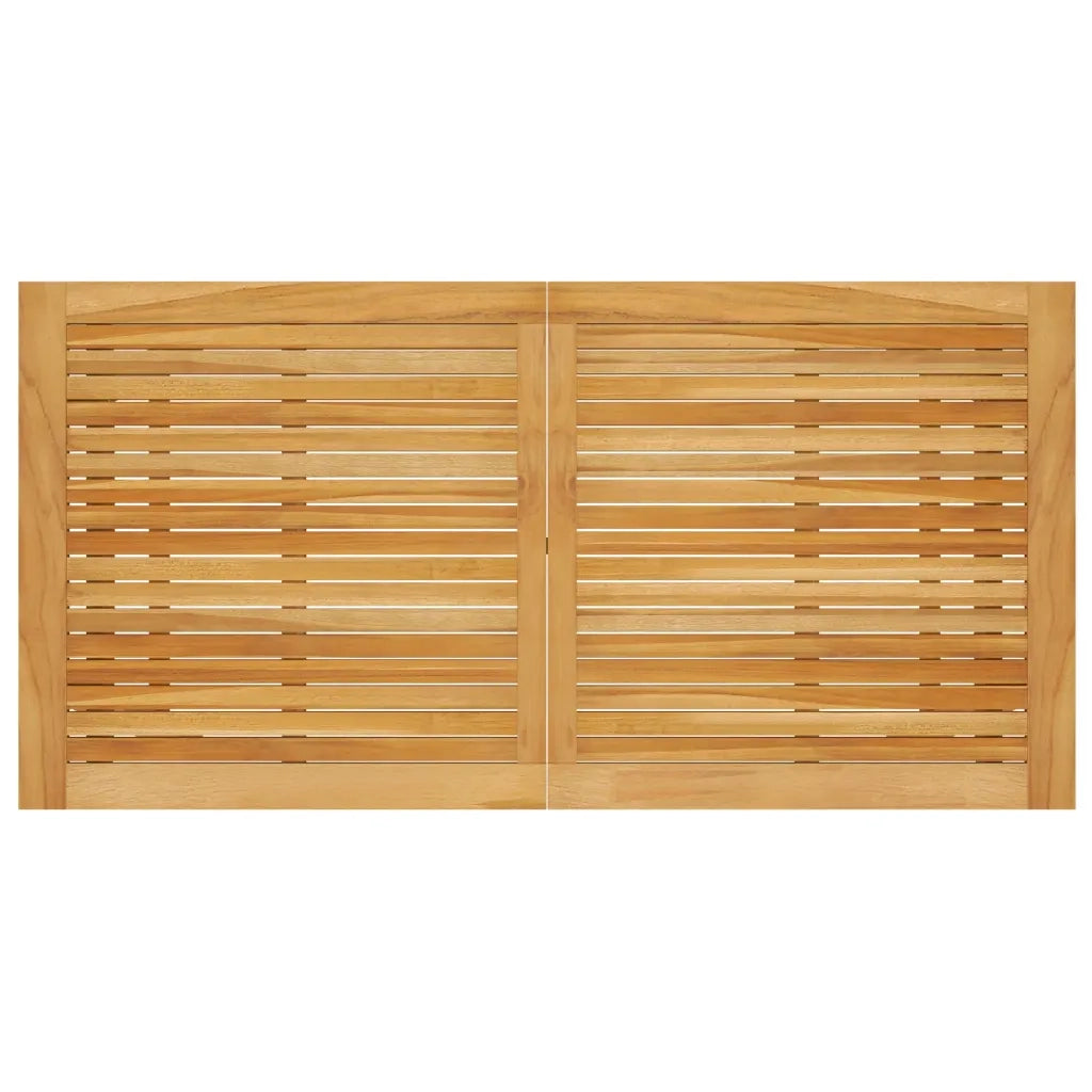 Set Mobili da Pranzo per Giardino 5 pz Grigio 3068767
