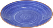 Tavolo di lavoro in melamina blu Ø 405 x 55 cm - 84170 con design marino