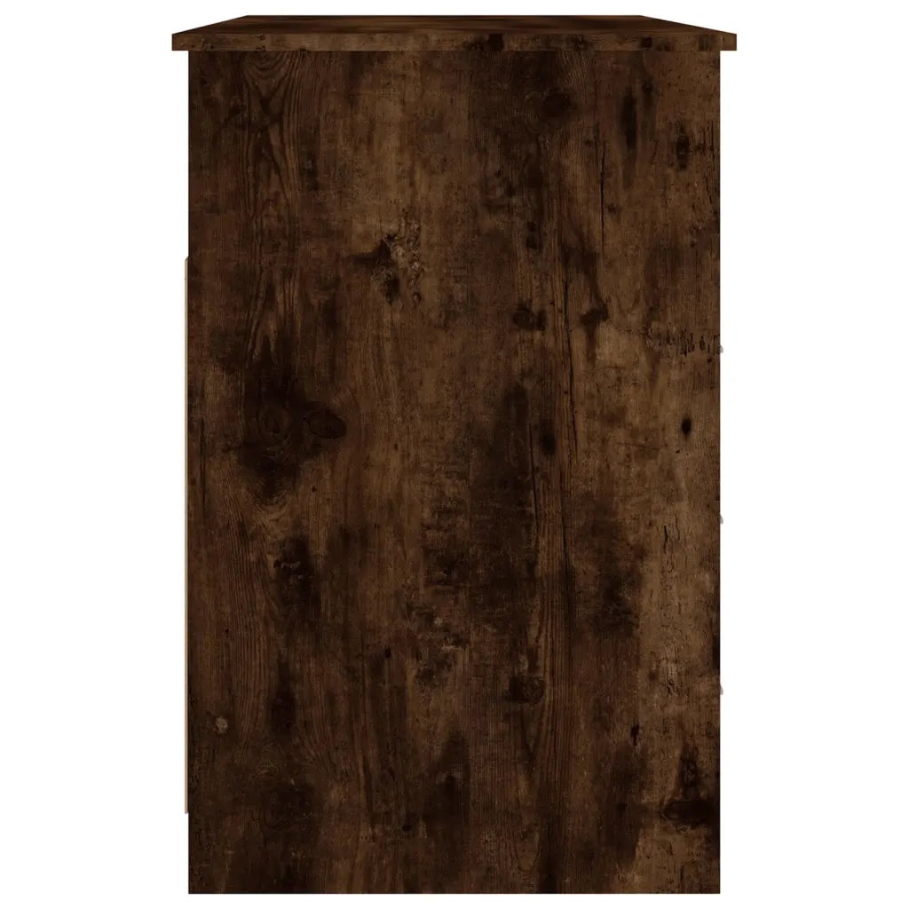 Scrivania Cassetti Rovere Fumo 102x50x76 cm Legno Multistrato cod mxl 64733