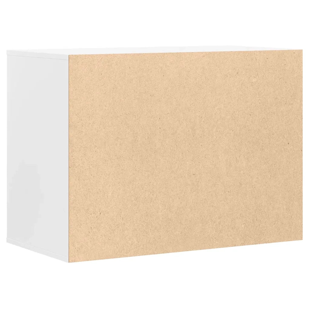 vidaXL Cassettiera Bianca 80x41x58 cm in Legno Multistrato