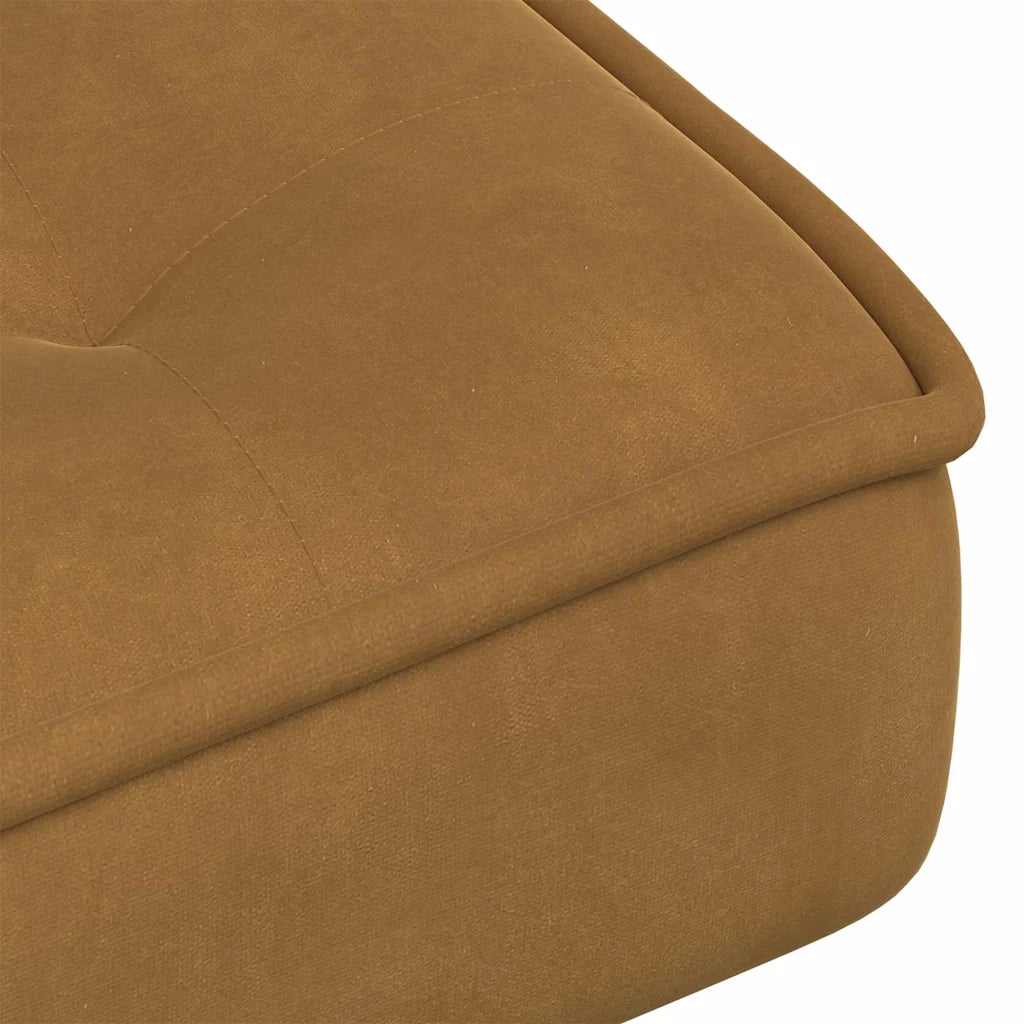 vidaXL Poltrona Relax 64x74x84 cm Marrone in Velluto