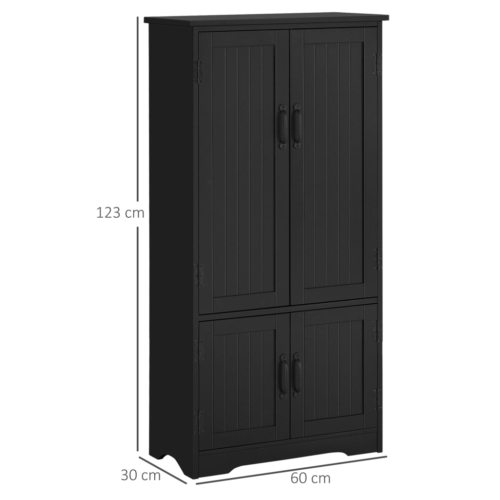 Credenza cucina moderna ¨C Xylo ¨C 2 ante 3 ripiani MDF pannelli particelle nero