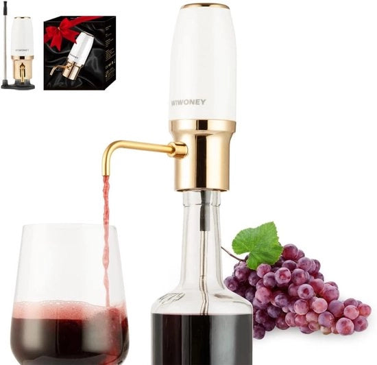Aeratore di vino elettrico con USB e dispensatore di vino automatico - Ideale per gli appassionati di vino