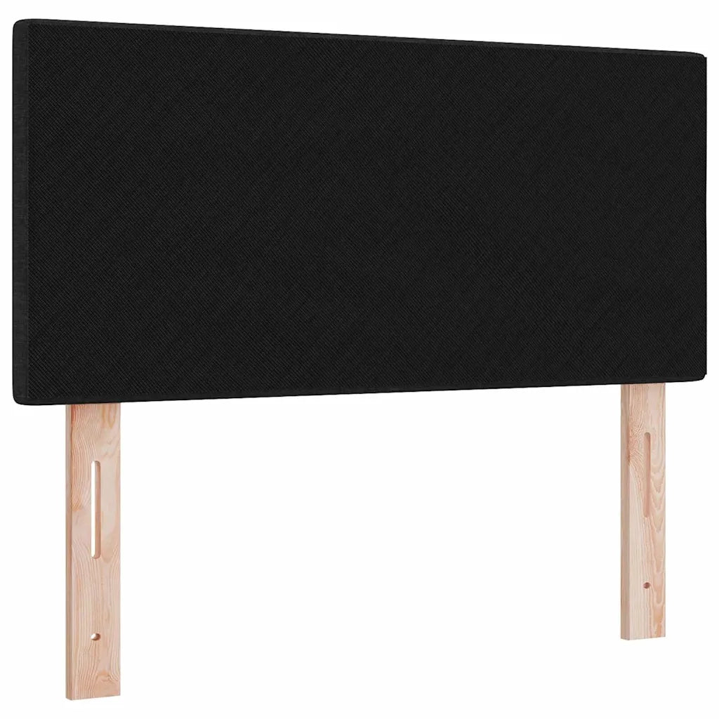 Testiera LED con luci a strisce a LED-Testata con LED Nero 80 cm Poliestere 329350