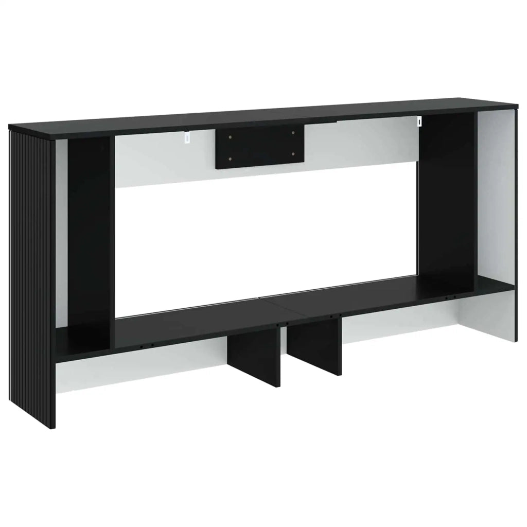 Tavolo consolle Nero 155 x 29 x 74 cm Legno ingegnerizzato 899887
