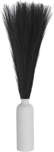 Decorazione di pampas d'arte - 30 pezzi, 43 cm - Fiori d'arte per casa e matrimonio - Decorazione di vaso - Nero